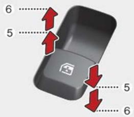 KIA Soul SK3-3 Phase 2 (2023) - Type C - vitre à fermeture (haut)/ ouverture (bas) automatique (selon l'équipement) - 1