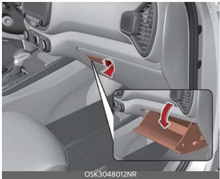 KIA Soul SK3-3 Phase 2 (2023) - Boite à gants - 1