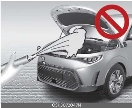 KIA Soul SK3-3 Phase 2 (2023) - Compartment moteur mouillé - 1