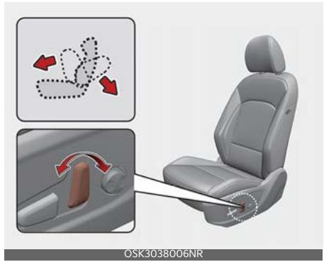KIA Soul SK3-3 Phase 2 (2023) - Angle du dossier de siège - 1