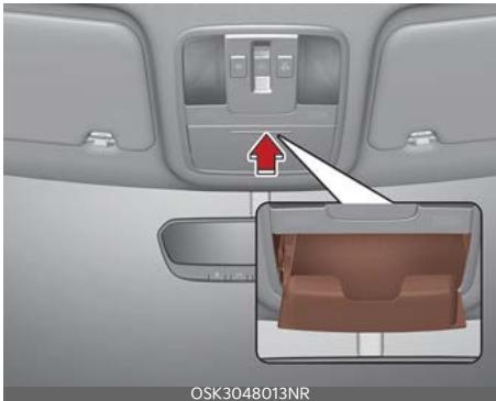 KIA Soul SK3-3 Phase 2 (2023) - Support de lunettes de soleil - 1