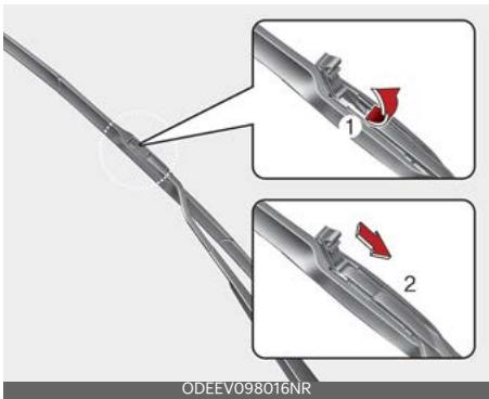 KIA Soul SK3-3 Phase 2 (2023) - Bras d'essuie-glace - 1