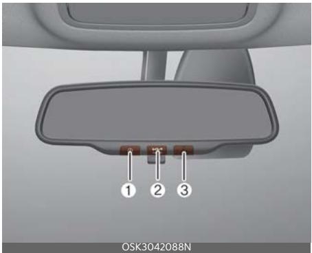 KIA Soul SK3-3 Phase 2 (2023) - Pour la fonction du bouton de télématique : - 1