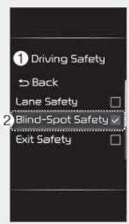 KIA Soul SK3-3 Phase 2 (2023) - Sécurité des angles morts - 1