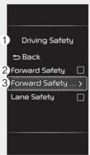 KIA Soul SK3-3 Phase 2 (2023) - Délambda d'advertisement de sécurité avant - 1