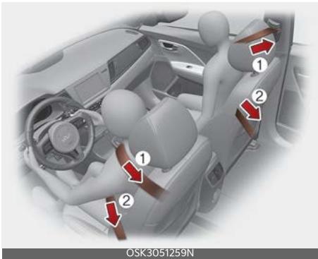 KIA Soul SK3-3 Phase 2 (2023) - Ceinture de sécurité à tendeur - 1