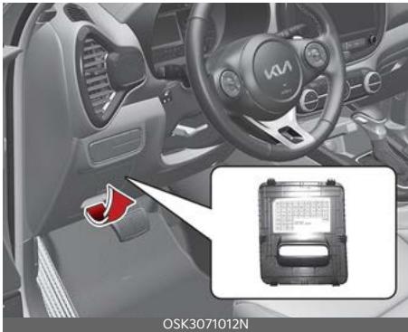 KIA Soul SK3-3 Phase 2 (2023) - Panneau à fusibles côté conduc-teur - 1