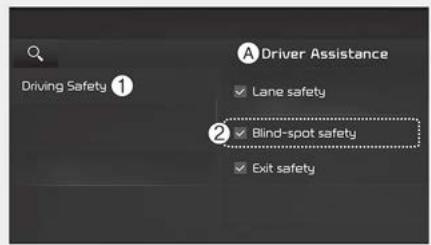 KIA Soul SK3-3 Phase 2 (2023) - Sécurité des angles morts - 2