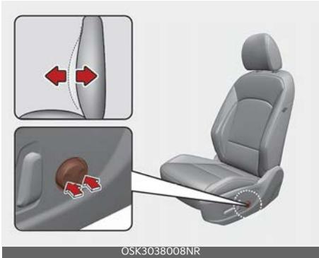 KIA Soul SK3-3 Phase 2 (2023) - Soutien lomboke du siège du conducteur (selon l'équipement) - 1