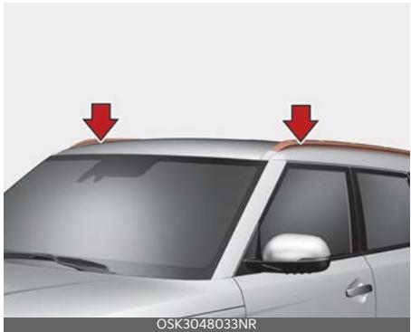 KIA Soul SK3-3 Phase 2 (2023) - Galerie de toit (selon l'équipment) - 1