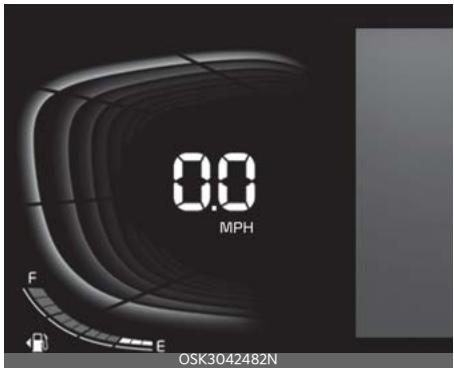 KIA Soul SK3-3 Phase 2 (2023) - Compteur de vitesse numérique - 1