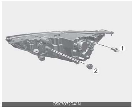 KIA Soul SK3-3 Phase 2 (2023) - Feu de gabarit / Feux clignotant avant (Type A) - 1
