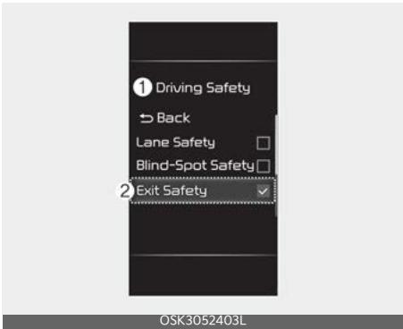 KIA Soul SK3-3 Phase 2 (2023) - Fonctions de paramétrage - 1