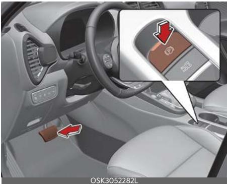 KIA Soul SK3-3 Phase 2 (2023) - Libérer l'EPB manuellement - 1