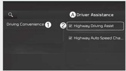 KIA Soul SK3-3 Phase 2 (2023) - Assistance à la conduite sur autoroute - 1