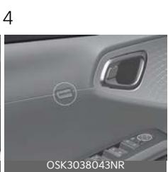 KIA Soul SK3-3 Phase 2 (2023) - Capeurs de collision des coussins gonflables - 5