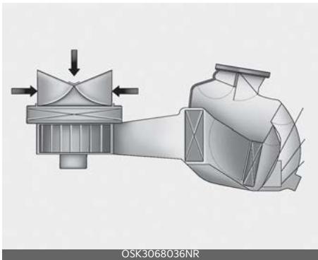 KIA Soul SK3-3 Phase 2 (2023) - Filtre à air de climatisation (selon l'équipement) - 1