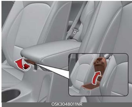 KIA Soul SK3-3 Phase 2 (2023) - Rangement de la console centrale - 1