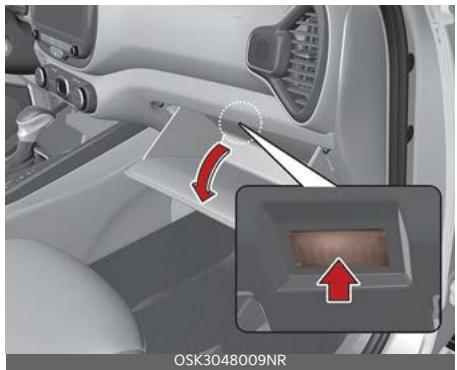 KIA Soul SK3-3 Phase 2 (2023) - Lampe de boîte à gants (selon l'équipement) - 1