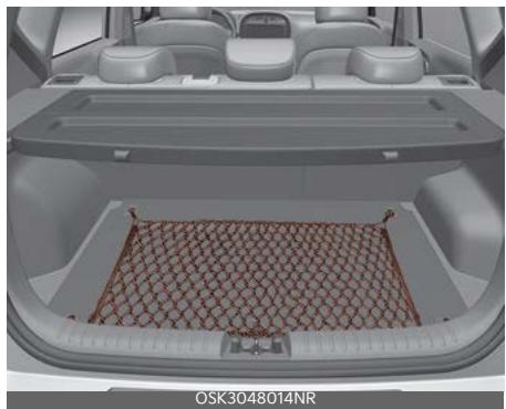 KIA Soul SK3-3 Phase 2 (2023) - Support de filet à bagages (selon l'équipement) - 1