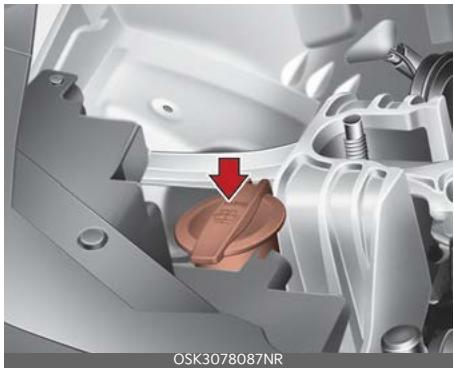 KIA Soul SK3-3 Phase 2 (2023) - Vérification du niveau de liquide lave-glace - 1