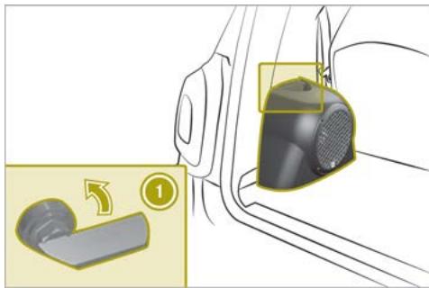 SMART Fortwo 3 (2014-2019) - Dépose du subwoofer - 1