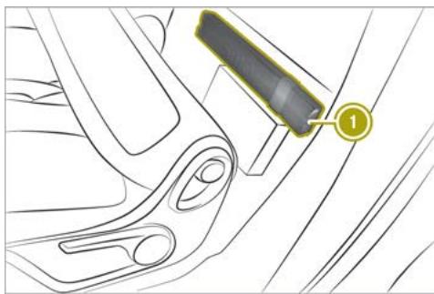 SMART Fortwo 3 (2014-2019) - Utilisation du triangle de présignalisation - 1