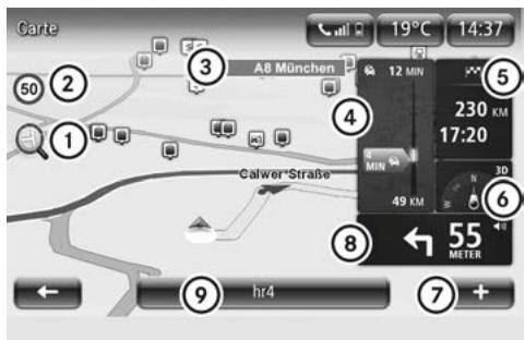 SMART Fortwo 3 (2014-2019) - Activation et désactivation de l'émission de messages de navigation - 1