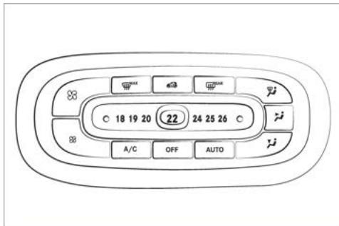 SMART Fortwo 3 (2014-2019) - Commande de la climatisation automatique - 1
