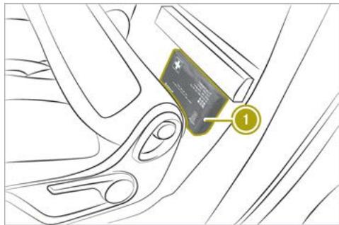 SMART Fortwo 3 (2014-2019) - Retrait de la trousse de secours - 1