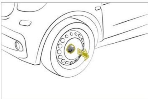 SMART Fortwo 3 (2014-2019) - Véhicules équipés de jantes acier et d'enjoliveurs : - 1