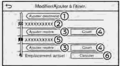 INFINITI Q60 (2016-2023) - MODIFICATION D'UN ITINÉRAIRE - 1