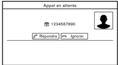 INFINITI Q60 (2016-2023) - Appel d'une deuxieme personne : - 1