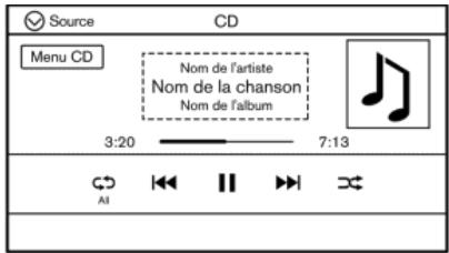 INFINITI Q60 (2016-2023) - Appuyez sur  ① : - 1