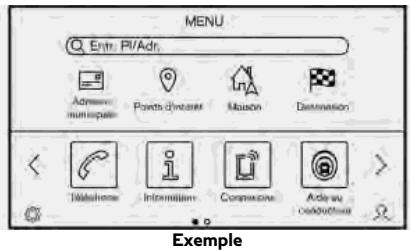 INFINITI Q60 (2016-2023) - Appuyez sur ② - 1