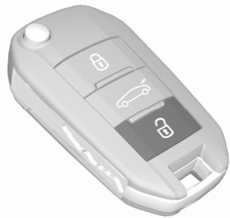 OPEL Corsa F (2023) - Fonctionnement de la télécommande - 1