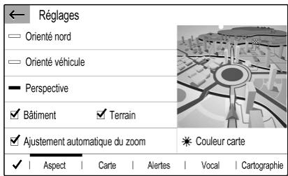 OPEL Corsa F (2023) - Réglages navigation - 1