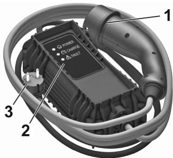 OPEL Corsa F (2023) - Cable domestique de base (mode 2) / cable domestique amélioré (mode 2) - 1