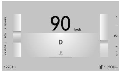 OPEL Corsa F (2023) - Compteur de vitesse - 1