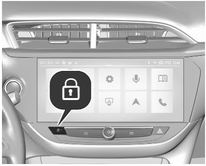 OPEL Corsa F (2023) - Bouton de verrouillage central - 1