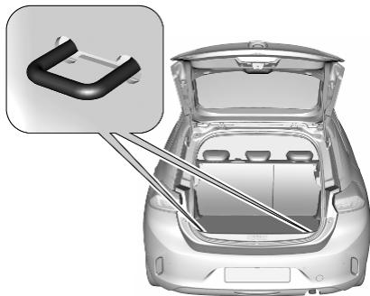OPEL Corsa F (2023) - Anneaux d'arrimage - 1