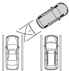 LEXUS NX AZ20 (2025) - Stationnement en utilisant le mode de lignes de trajectoire estimée - 4