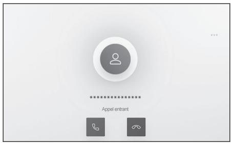 ******** Appel entrant