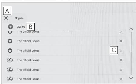 LEXUS NX AZ20 (2025) - Onglet de gestion - 1