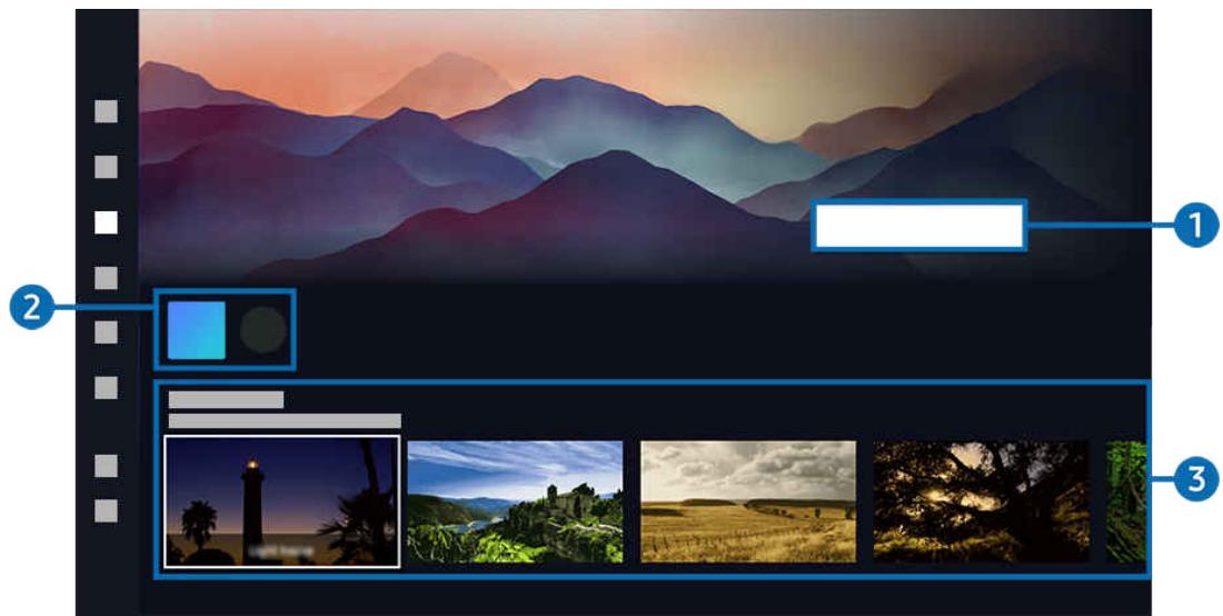 SAMSUNG TQ65QN90F - > touche de direction gauche > Ambient - 1
