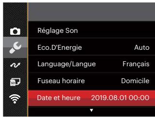 KODAK WPZ2WH - Réinitialiser Date/Heure - 1