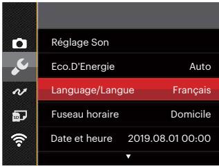 KODAK WPZ2WH - Réinitialiser votre langue - 1
