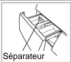 BRANDT WFB124QW - Bac à détergent - 2