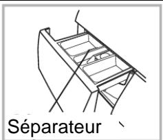 BRANDT WFB124QW - Bac à détergent - 3