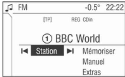 OPEL Zafira B (2008-2014) - Infotainment System - Niveaux de menu - 1